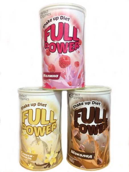 Коктейли для быстрого похудения "Shake up diet" Full Power