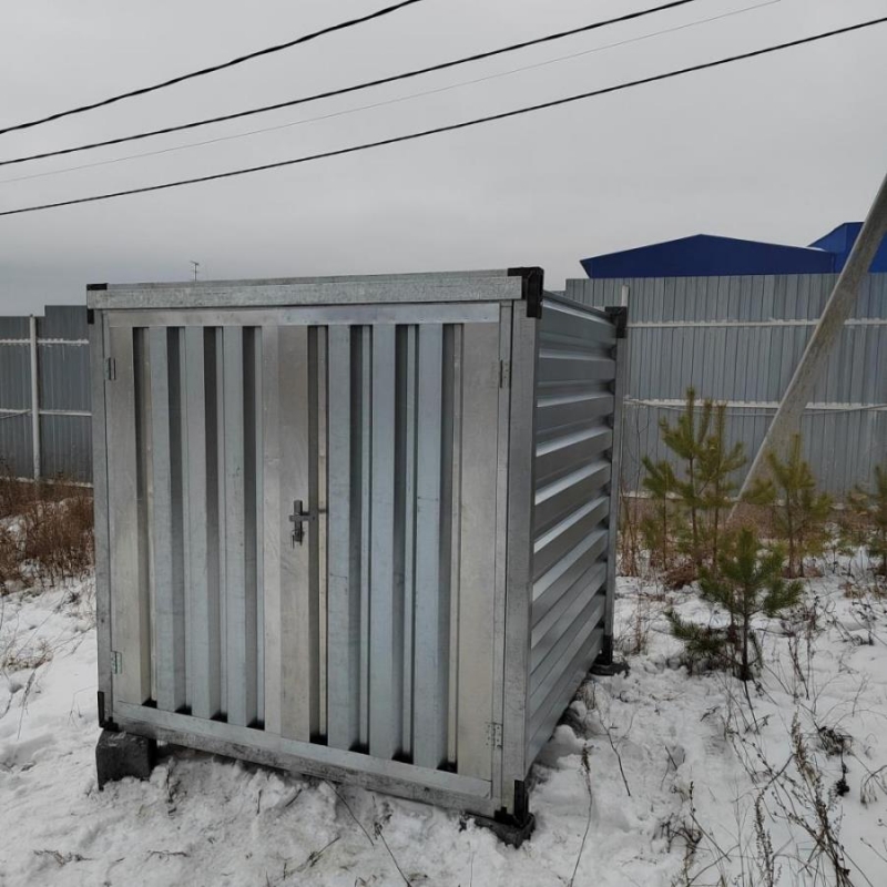 Металлический разборный хозблок Танк