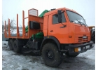 Камаз 43118, сортиментовоз с гидроманипулятором Атлант-90